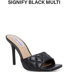 Steve Madden Signify Women's Heels Black Multi